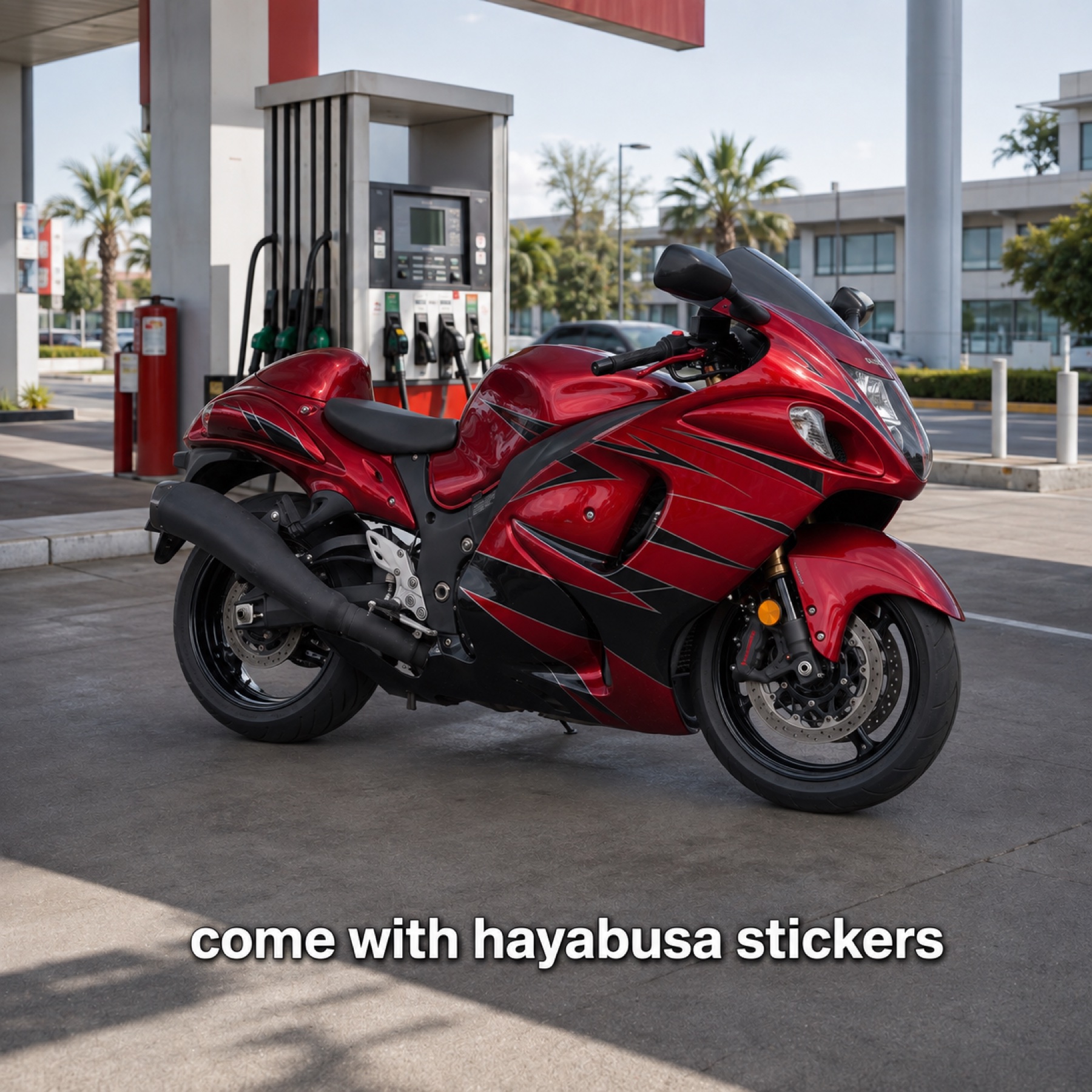 Suzuki Hayabusa in Hyper Touring